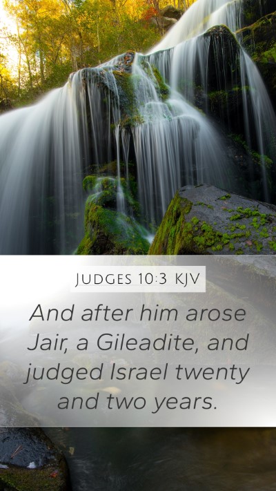 Judges 10:3 Explained