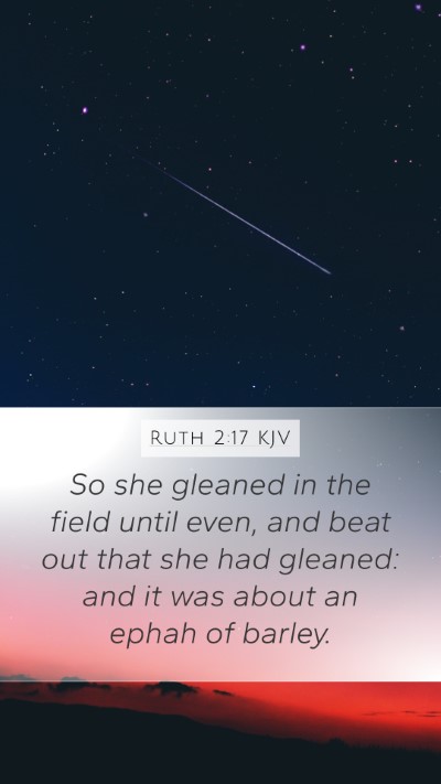 Ruth 2:17 Explained