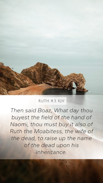 Ruth 4:5 Explained