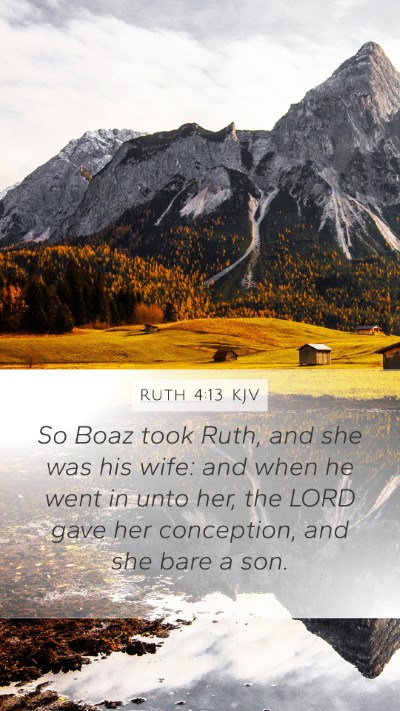 Ruth 4:13 Explained