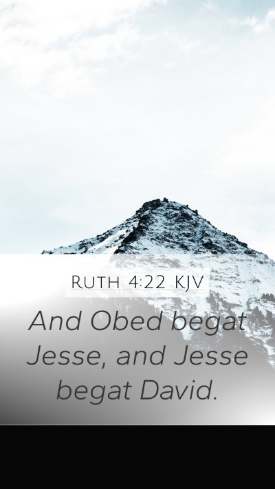 Ruth 4:22 Explained