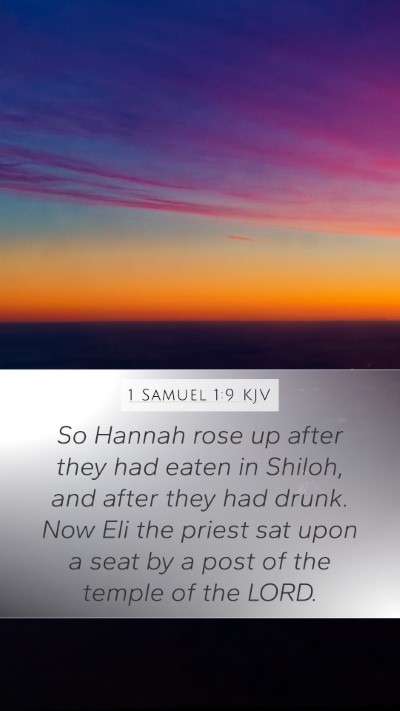 1 Samuel 1:9 Explained