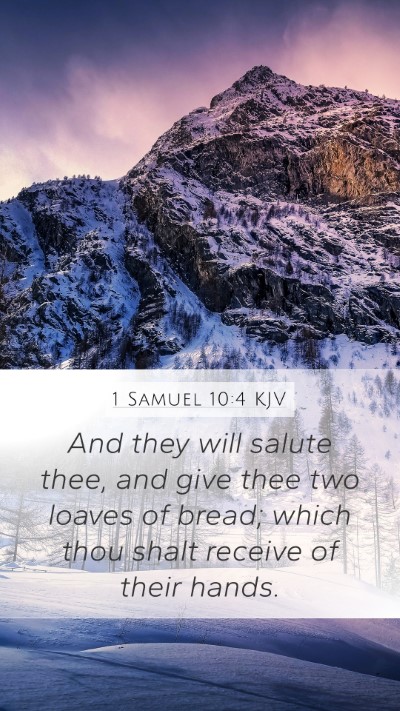 1 Samuel 10:4 Explained