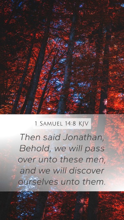 1 Samuel 14:8 Explained