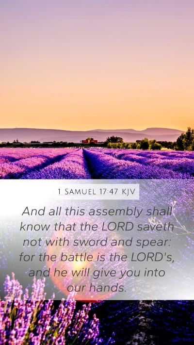 1 Samuel 17:47 Explained