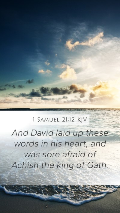 1 Samuel 21:12 Explained