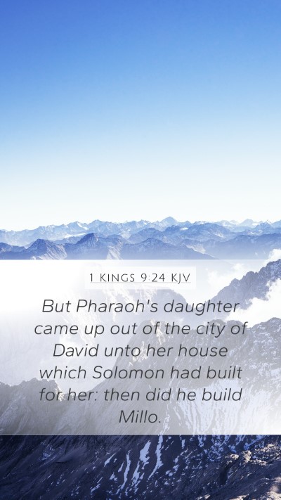 1 Kings 9:24 Explained