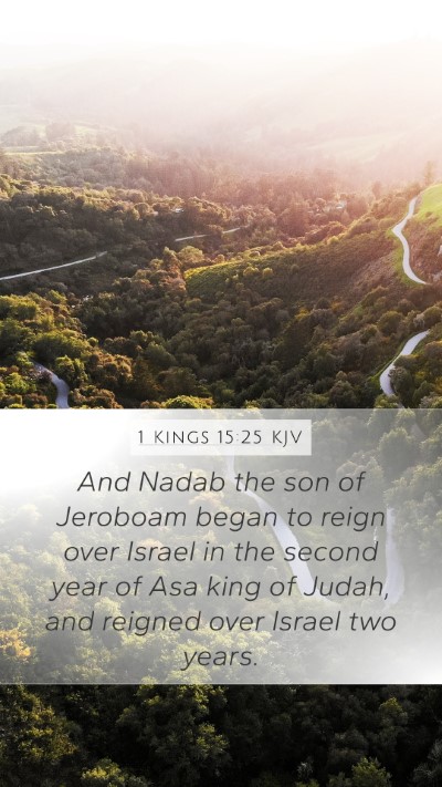 1 Kings 15:25 Explained