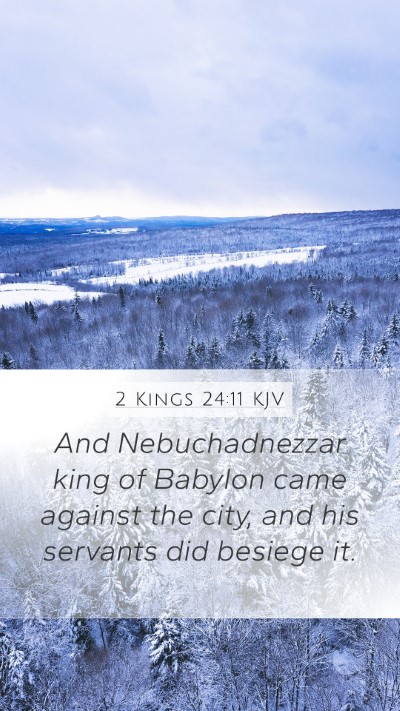 2 Kings 24:11 Explained