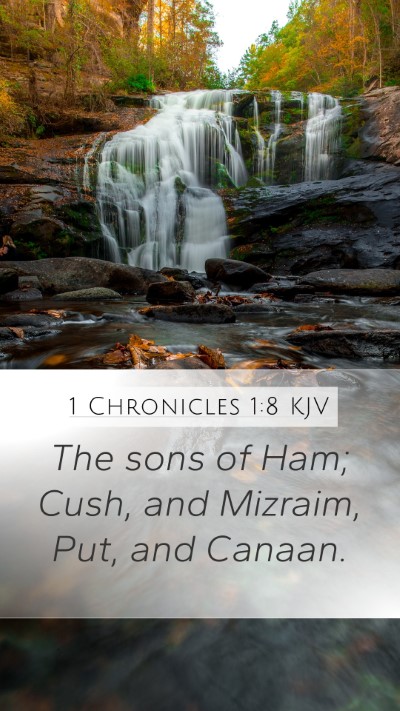 1 Chronicles 1:8 Explained