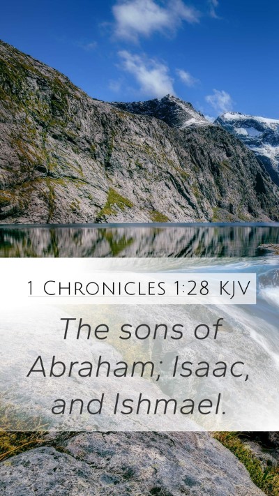 1 Chronicles 1:28 Explained