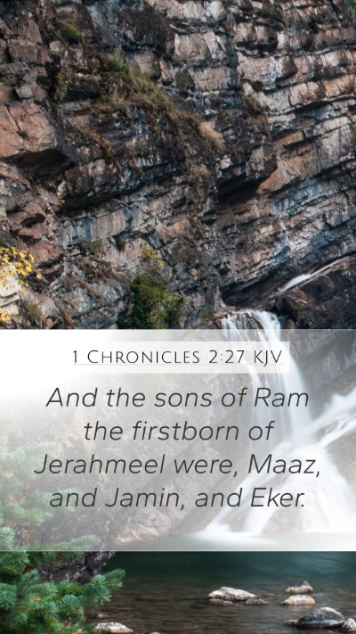 1 Chronicles 2:27 Explained