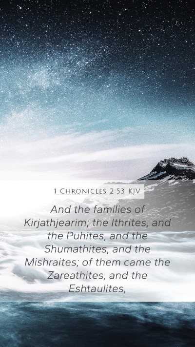 1 Chronicles 2:53 Explained