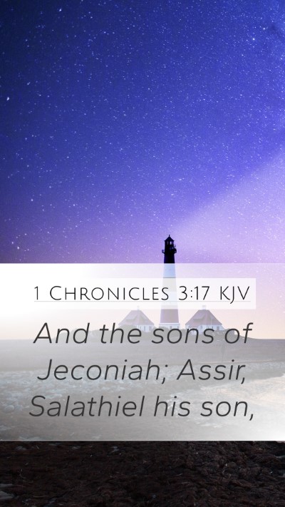 1 Chronicles 3:17 Explained