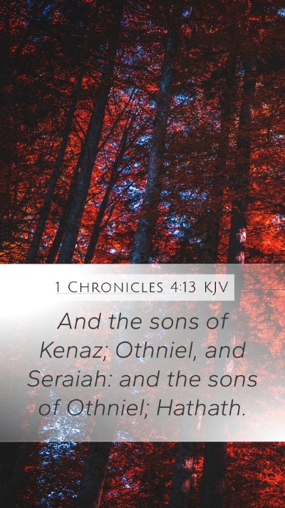 1 Chronicles 4:13 Explained