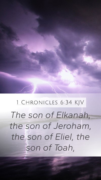 1 Chronicles 6:34 Explained