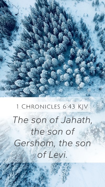 1 Chronicles 6:43 Explained