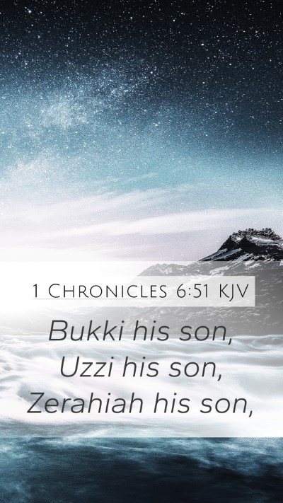 1 Chronicles 6:51 Explained