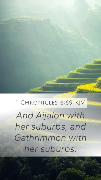 1 Chronicles 6:69 Explained