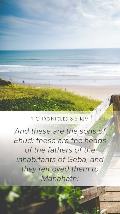 1 Chronicles 8:6 Explained