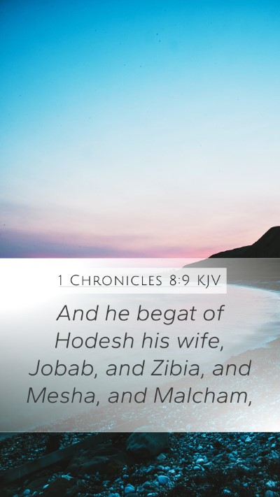 1 Chronicles 8:9 Explained