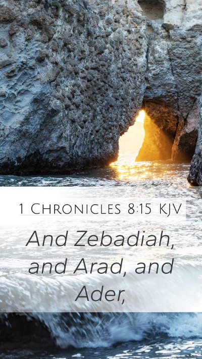 1 Chronicles 8:15 Explained