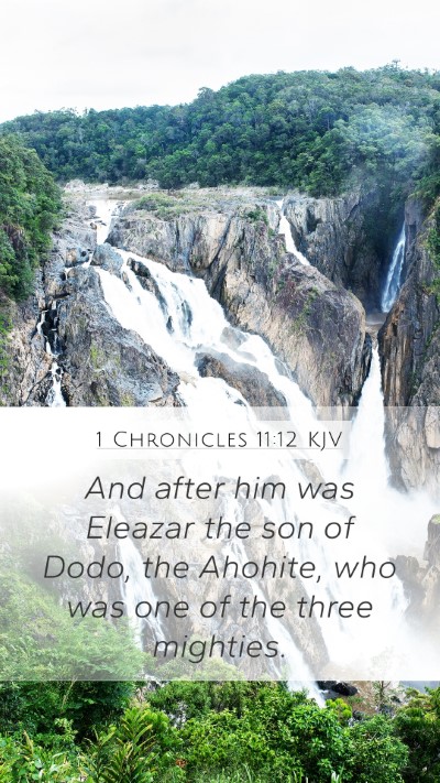 1 Chronicles 11:12 Explained