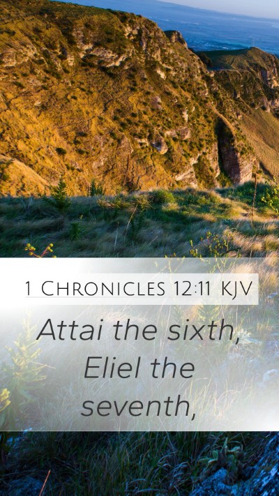 1 Chronicles 12:11 Explained