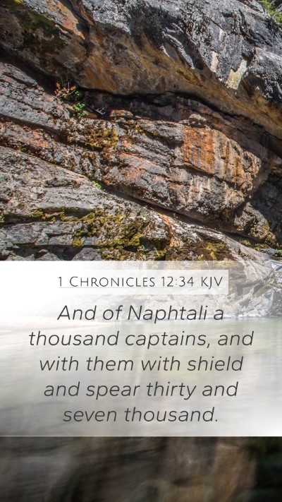 1 Chronicles 12:34 Explained