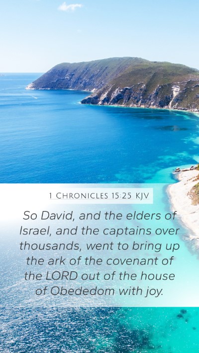 1 Chronicles 15:25 Explained