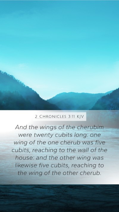 2 Chronicles 3:11 Explained