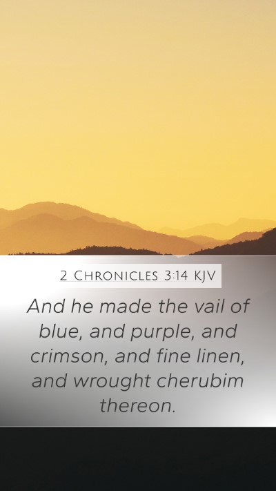 2 Chronicles 3:14 Explained