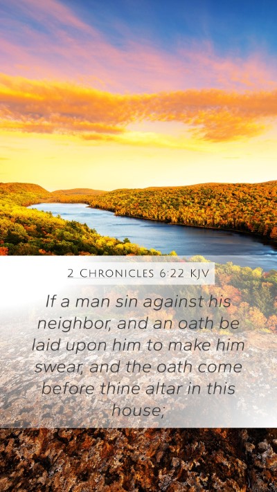 2 Chronicles 6:22 Explained