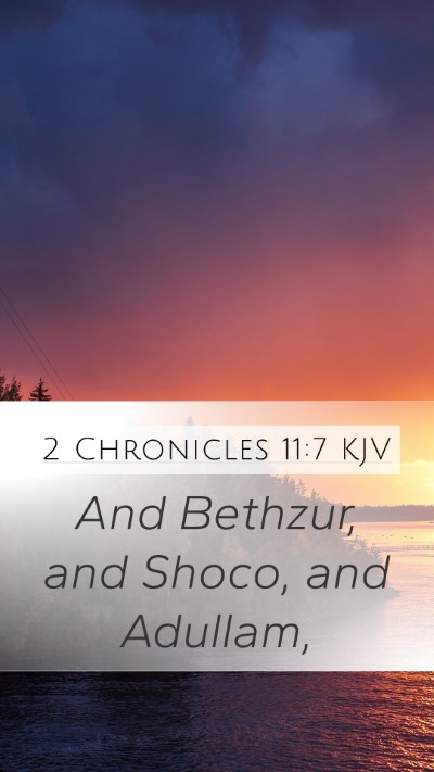 2 Chronicles 11:7 Explained