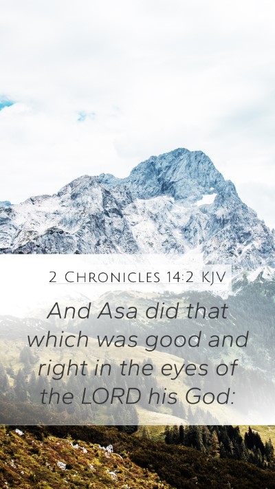 2 Chronicles 14:2 Explained