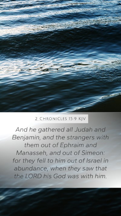 2 Chronicles 15:9 Explained