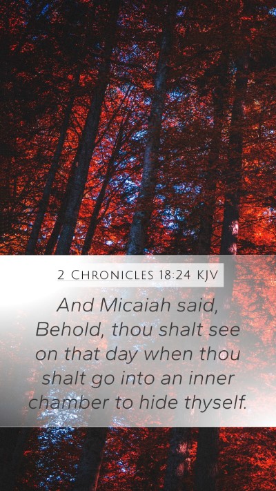 2 Chronicles 18:24 Explained