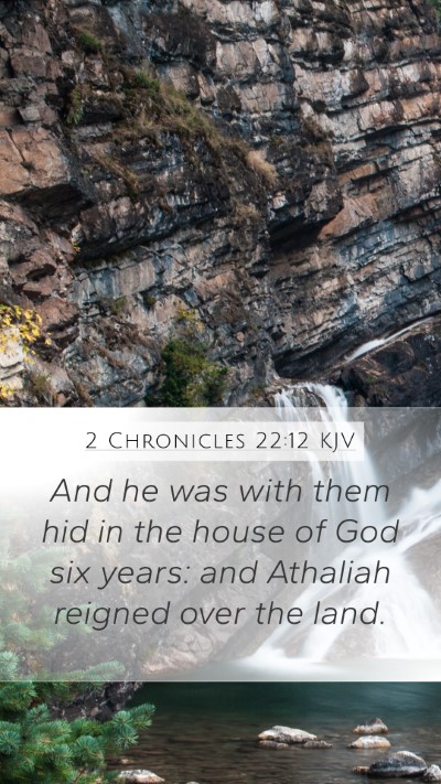 2 Chronicles 22:12 Explained