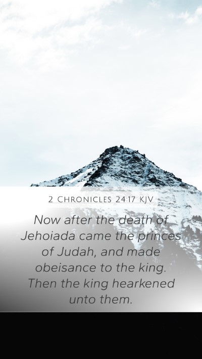 2 Chronicles 24:17 Explained