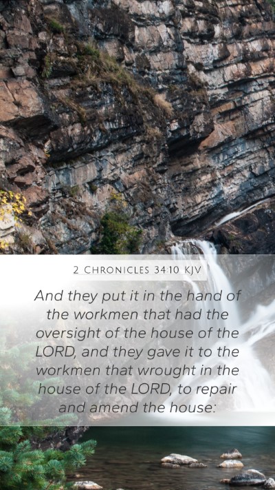 2 Chronicles 34:10 Explained