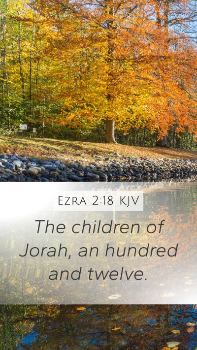 Ezra 2:18 Explained