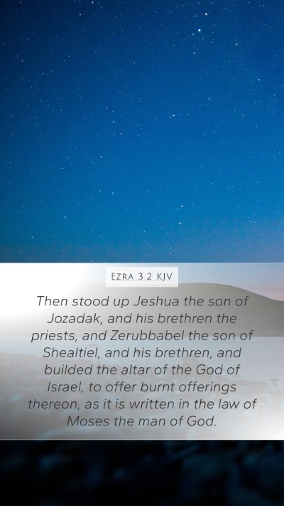 Ezra 3:2 Explained