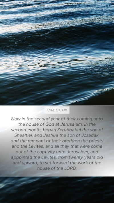 Ezra 3:8 Explained