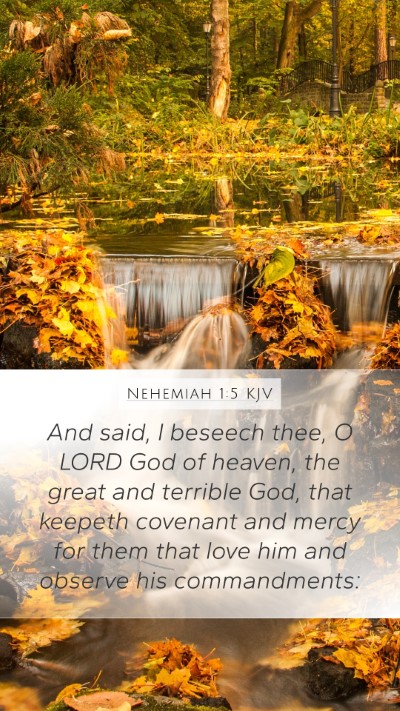 Nehemiah 1:5 Explained