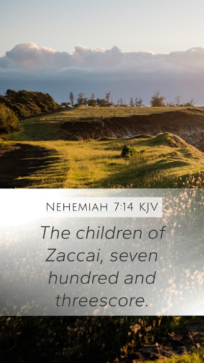 Nehemiah 7:14 Explained