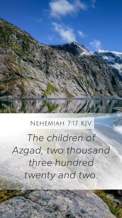 Nehemiah 7:17 Explained