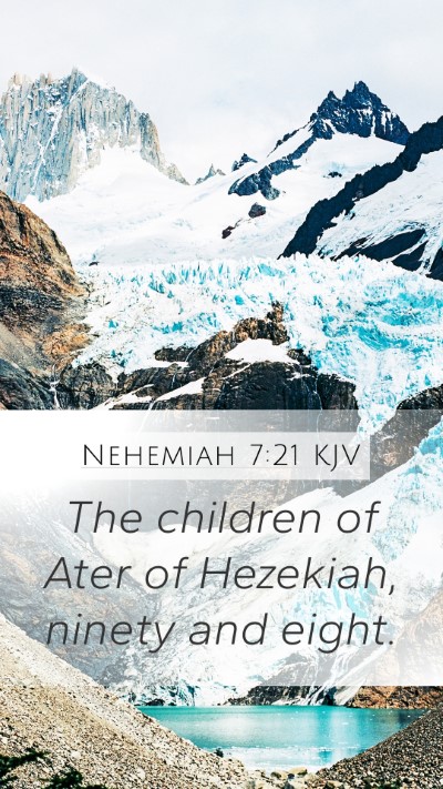 Nehemiah 7:21 Explained