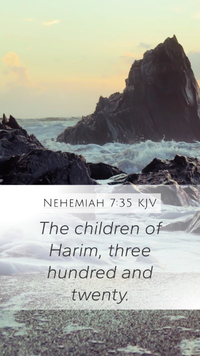 Nehemiah 7:35 Explained