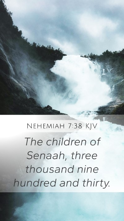 Nehemiah 7:38 Explained