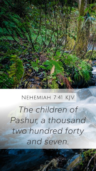 Nehemiah 7:41 Explained